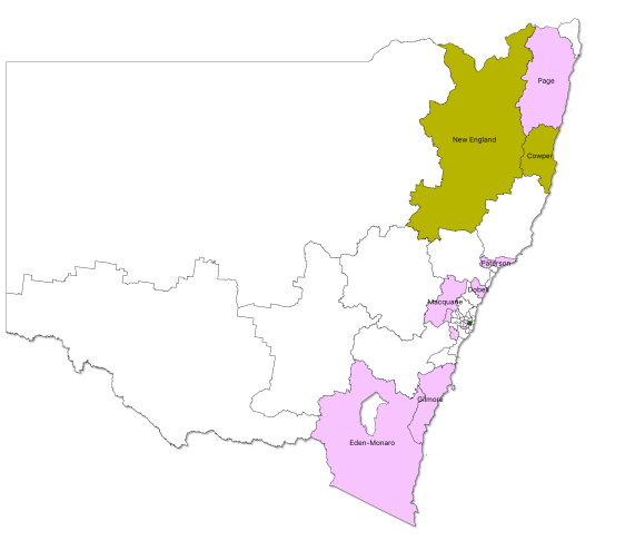 marginals - NSW