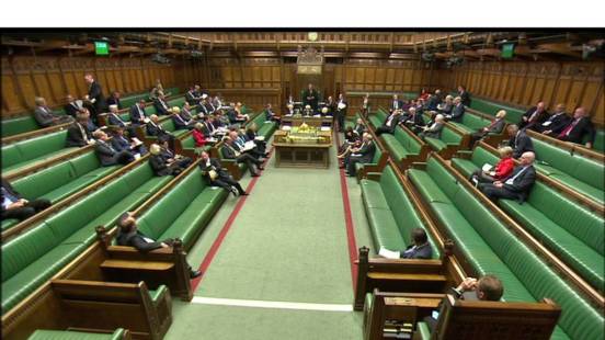 image - House of Commons not full