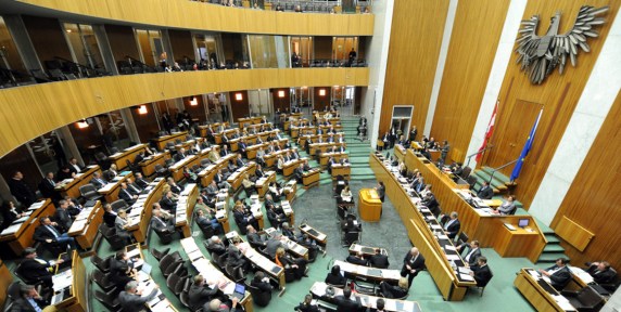 image - Austrian Nationalrat chamber
