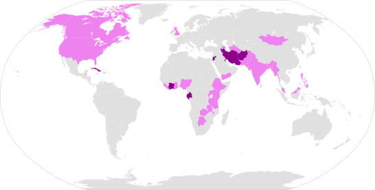 voting map - plurality and SNTV